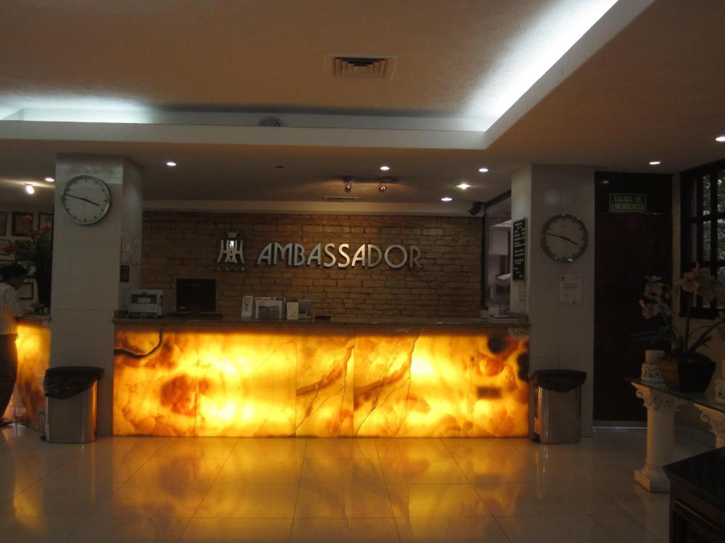 Hotel Ambassador Mexiko-Stadt Exterior foto